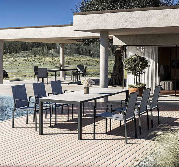 Gartentisch Etna Delta Auszugstisch