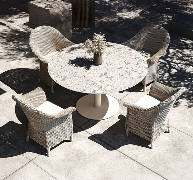 Glarus Molis Tisch rund 