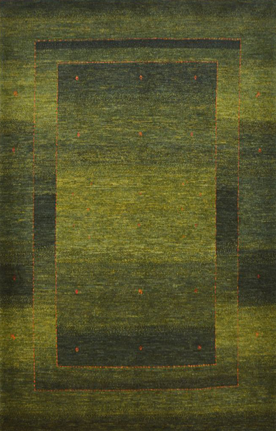 Persischer Loribaft Kaschkuli grün