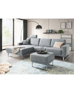 Sofa 1101 in Stoff blaugrau
