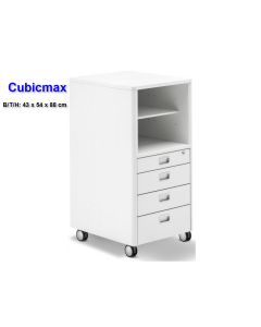 MOLL CUBICMAX Rollcontainer gross