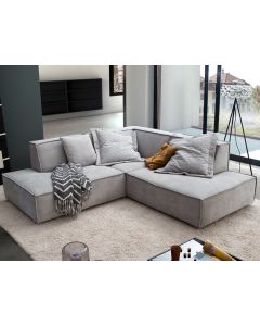 Sofa EASY in Stoff grau
