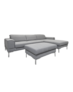 Sofa GREENLINE2 in Stoff grau