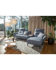 Sofa SALVIA in Stoff taube fix