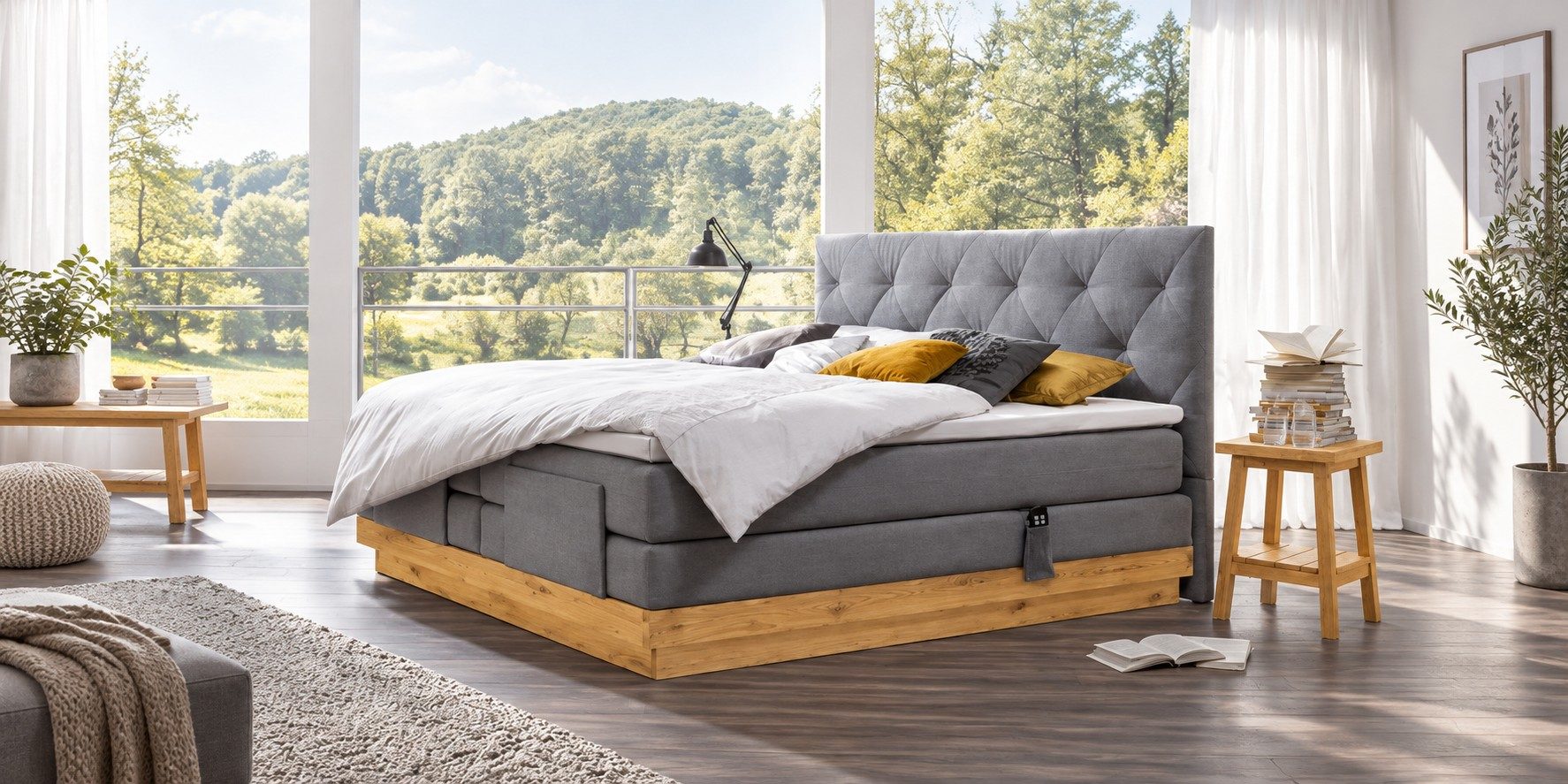 Boxspringbett oder klassisches Bett: So entscheiden Sie richtig