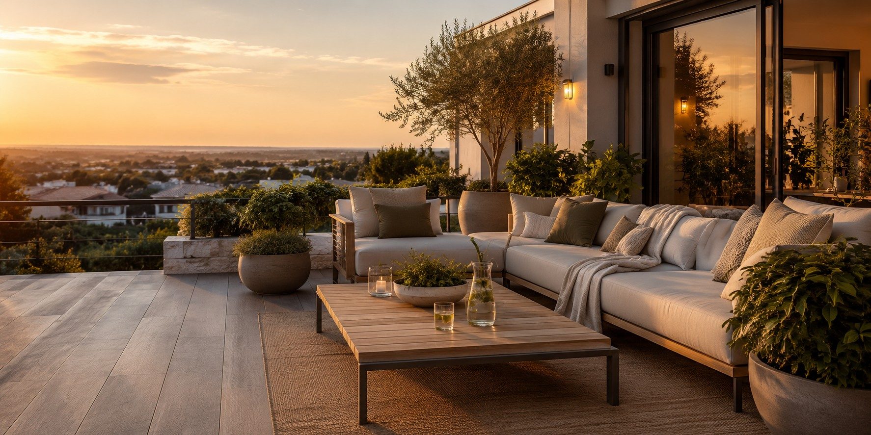 Outdoor Living: Terrasse und Balkon für die Saison gestalten