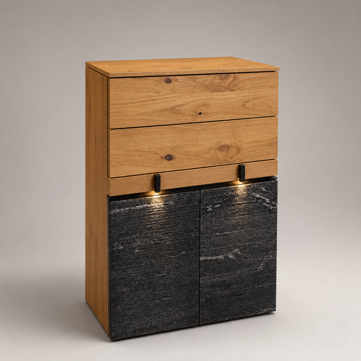 Garderobe V-ROCK COMING Alteiche rustiko