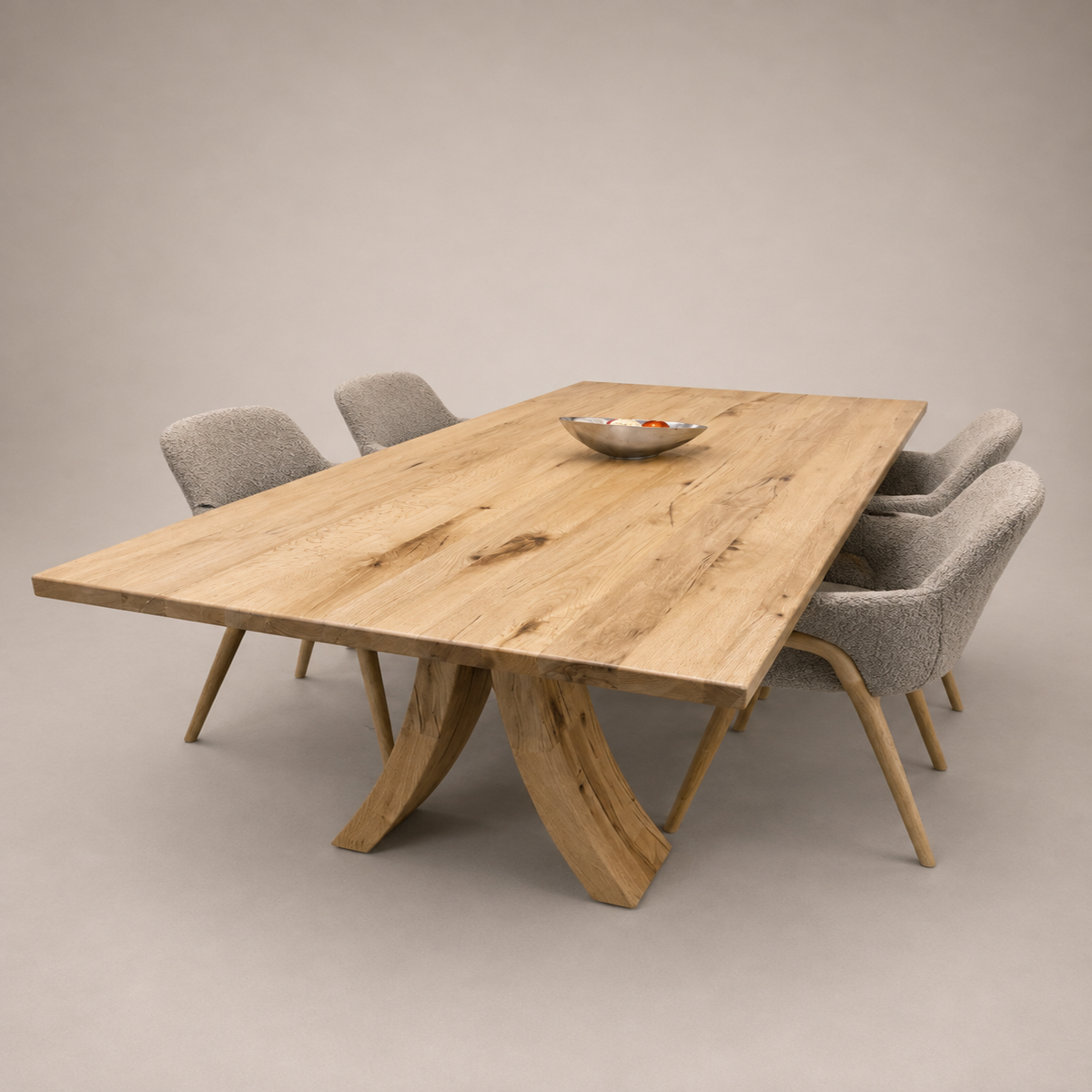 Esstisch ARCOBELLO Sumpfeiche 220 x 100 cm