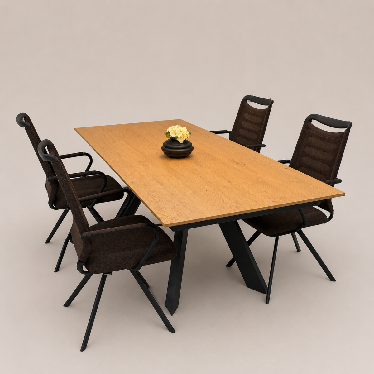 Esstisch LS23-DUBOS Wildeiche 190 x 100 cm