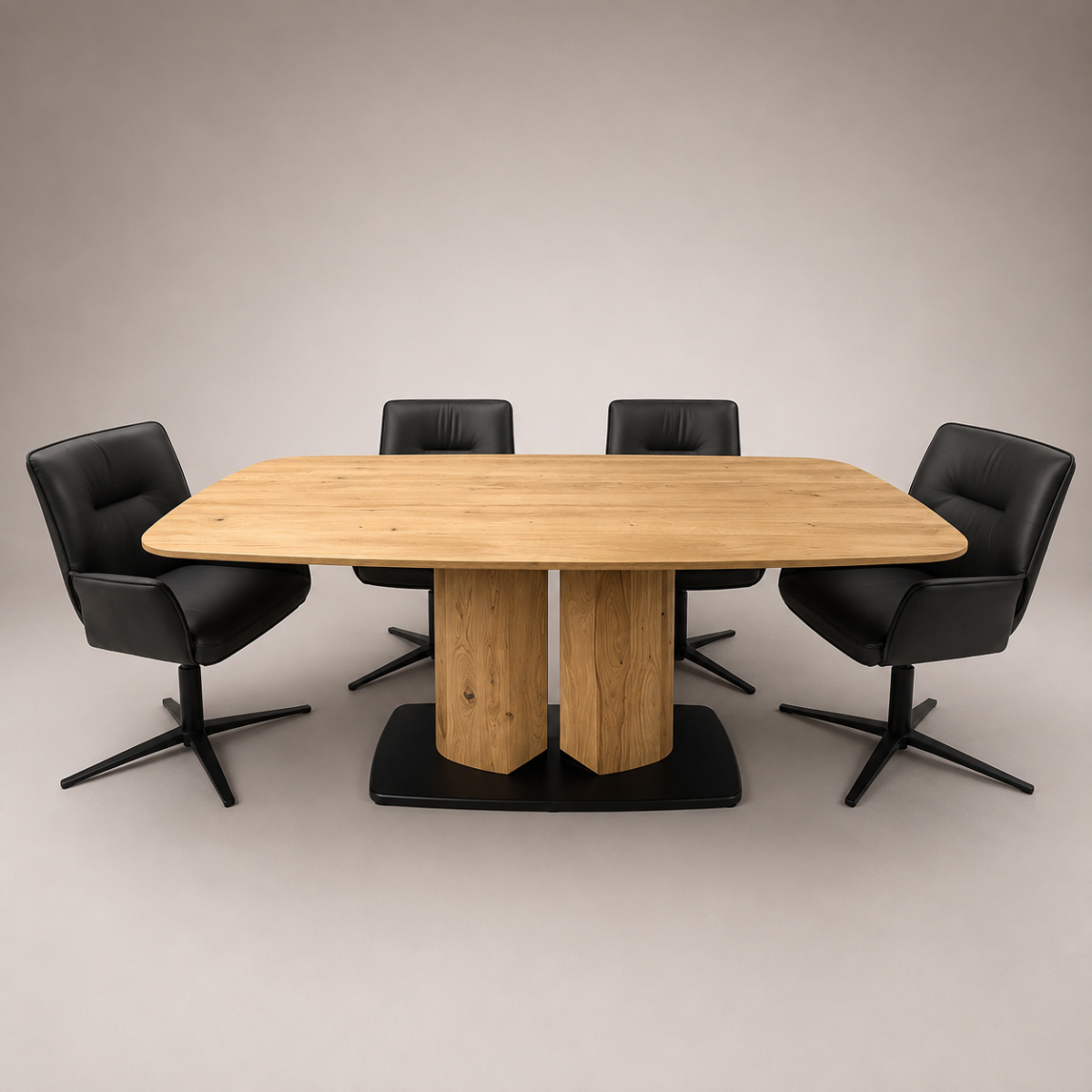 Esstisch LS25 VITOS Eiche satin 200 x 100 cm