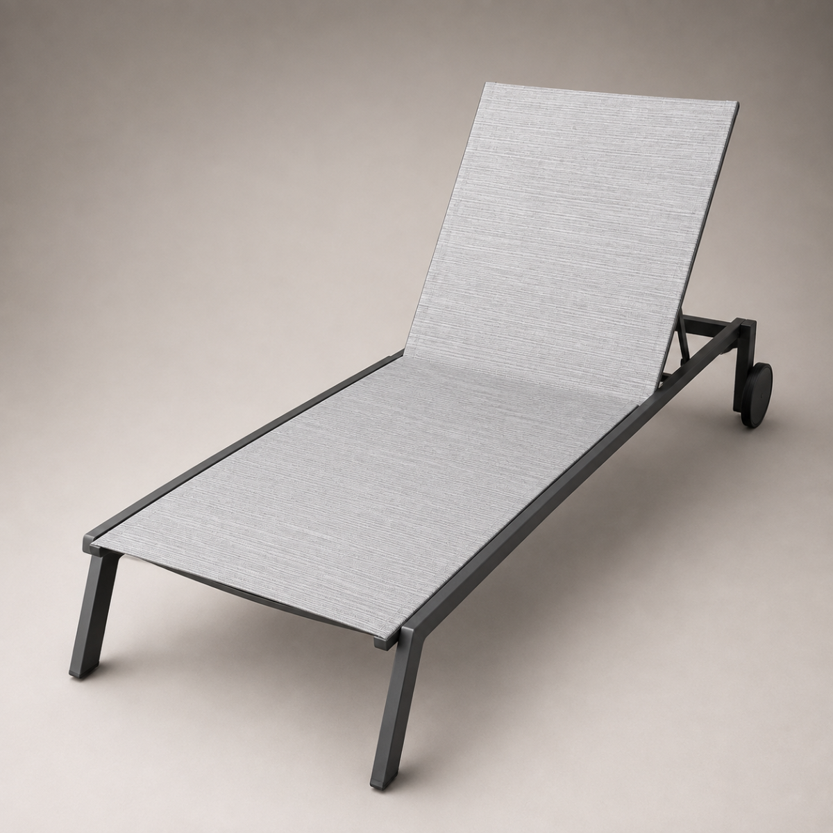Allround Rollenliege Aluminium karbon