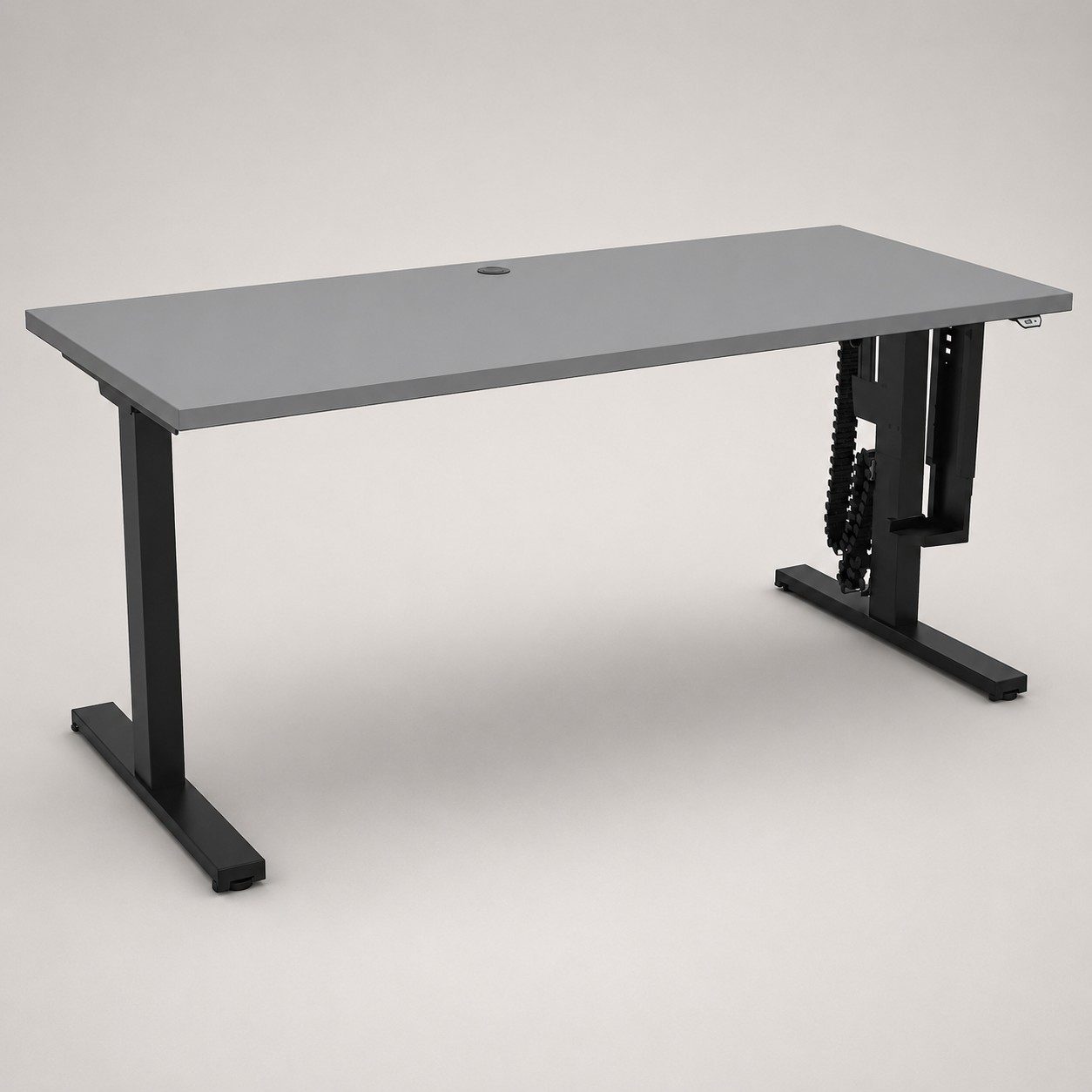 Schreibtisch CELTON Grau