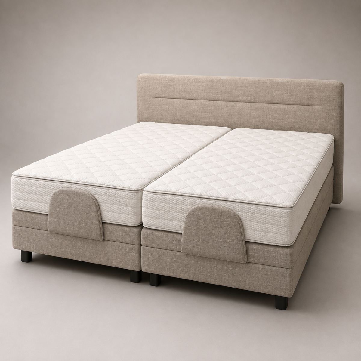 Boxspringbett EOS Zürich 180 x 200 cm Stoff Motto