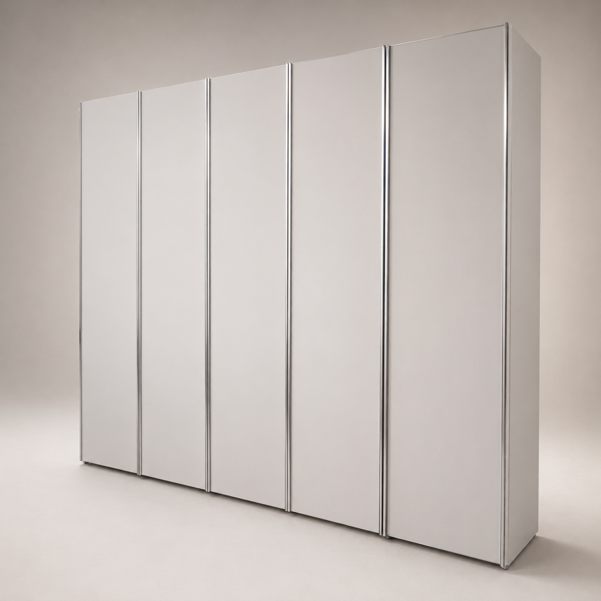 Drehtürenschrank EM-ARANGO Glas saphir