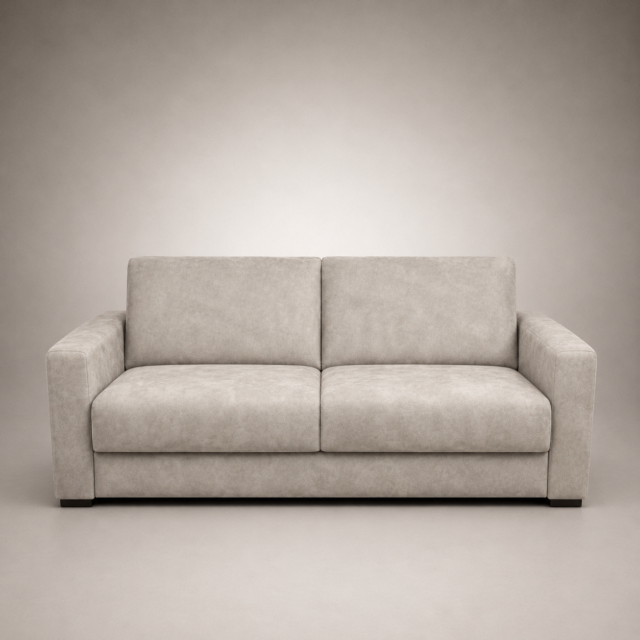 Bettsofa LS-841016 Messina 140 cm Stoff hellgrau