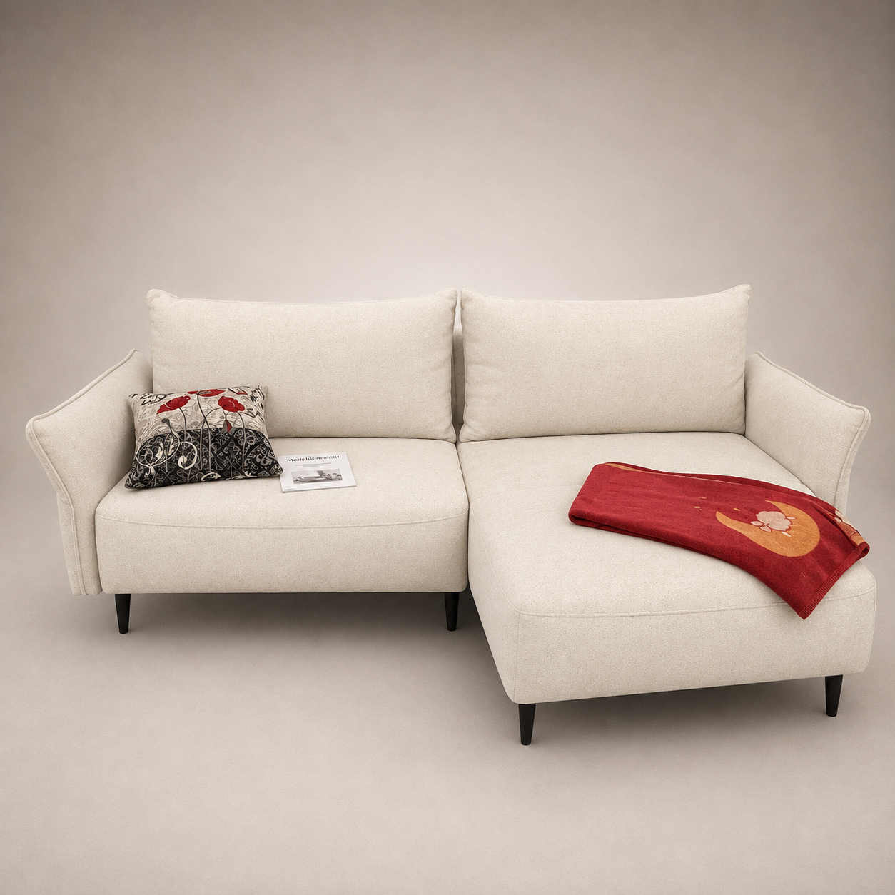 Eckbettsofa LS23-KENDEL Stoff S1