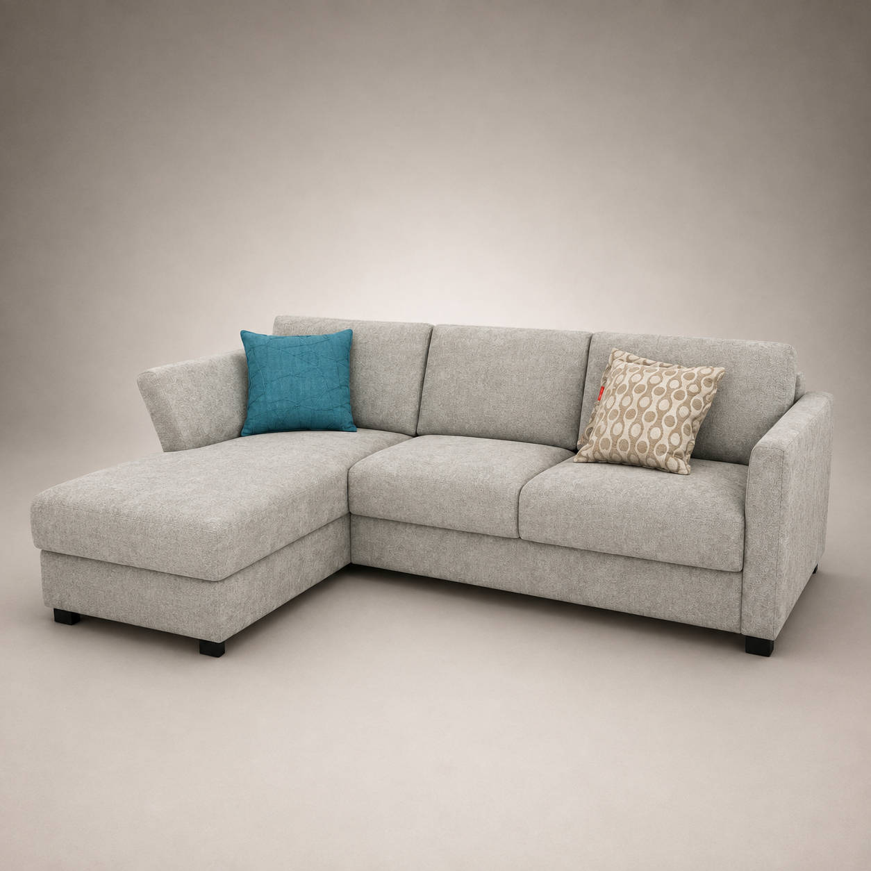 Polstergarnitur LS-841016 Messina mit Longchair