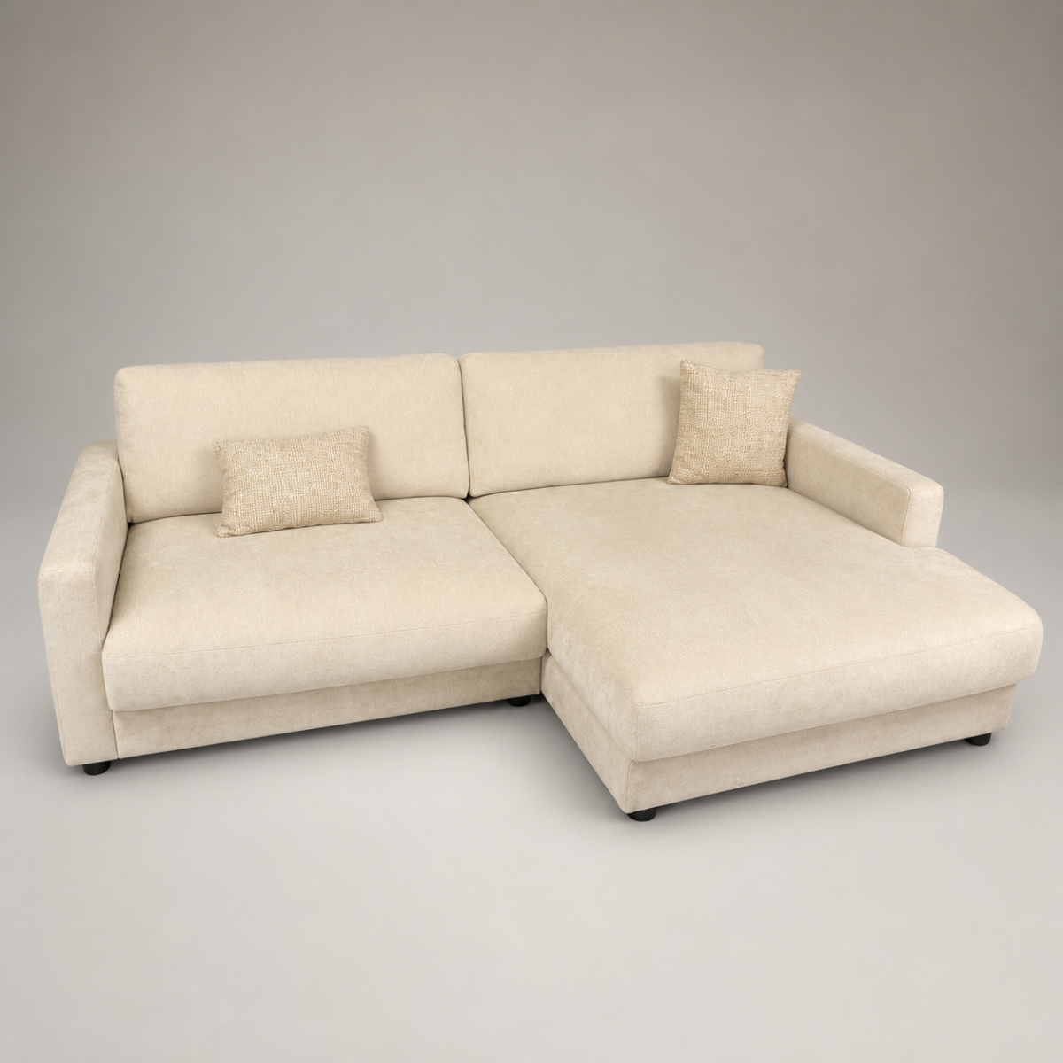 Polstergarnitur LS 26 CIRO Stoff Roma Nature