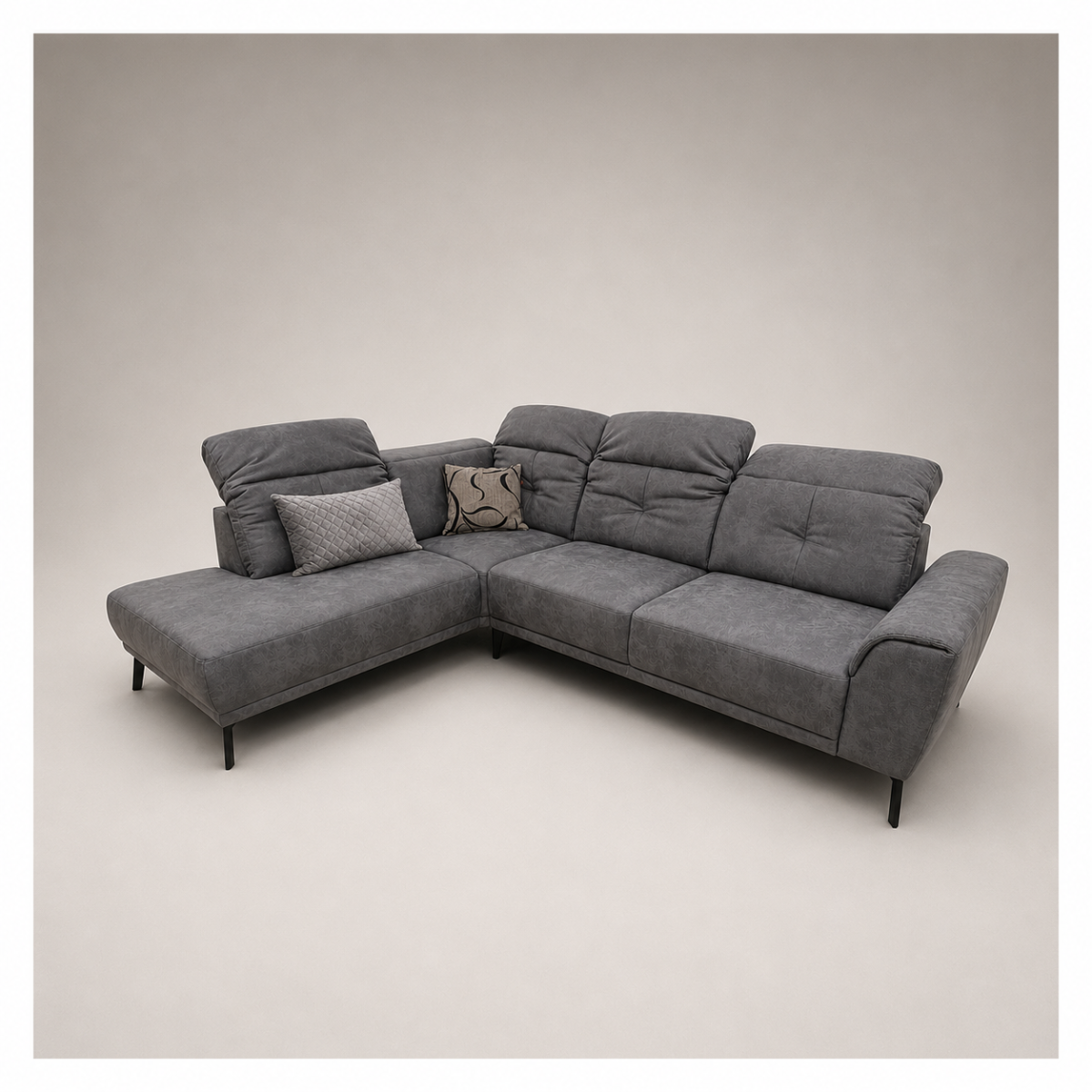 Polstergruppe SANTO Stoff Savanna Grey