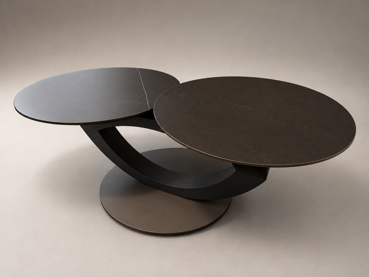 Couchtisch anthrazit Titan 89 x 60 cm