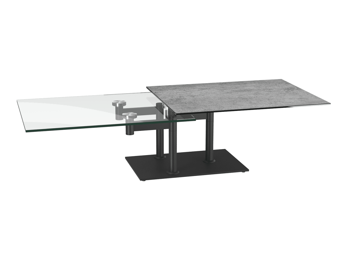 Couchtisch OPERA Keramik silver